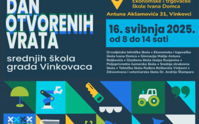 „Dani otvorenih vrata“, srednjih škola grada Vinkovaca u dvorani Ekonomske škole Vinkovci