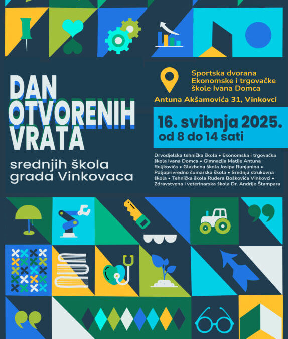 „Dani otvorenih vrata“, srednjih škola grada Vinkovaca u dvorani Ekonomske škole Vinkovci