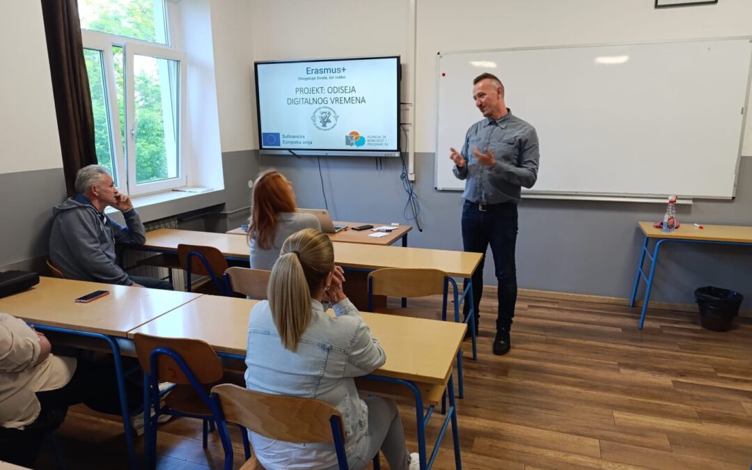 Erasmus + projekt: “Odiseja digitalnog vremena”