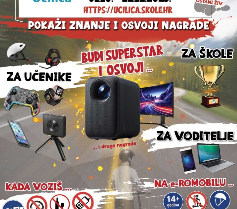Državno natjecanje u poznavanju prometnih propisa za učenike osnovnih i srednjih škola na Prometnoj Učilici